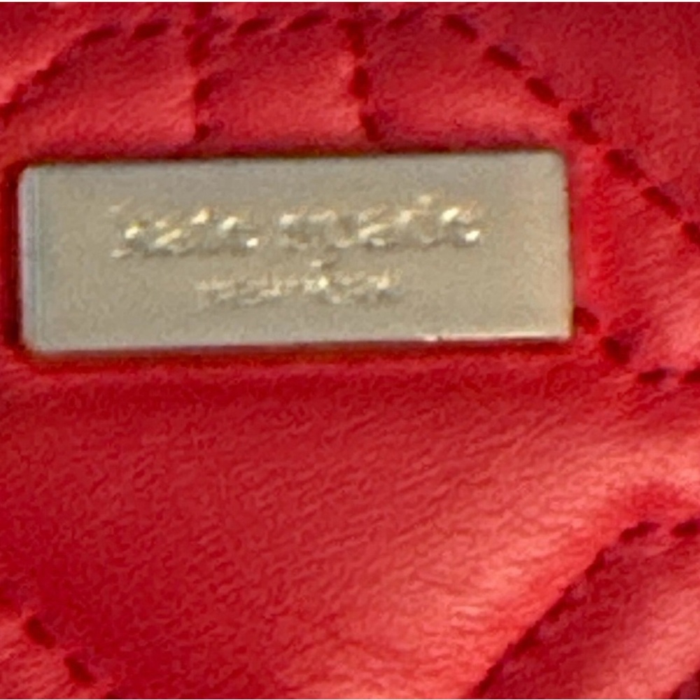 Kate Spade Red Quilted Crossbody Bag NWOT - Picture 5 of 5